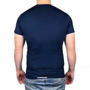 T-shirt de compression Warrior  SS Compression Senior S, bleu