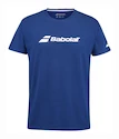 T-shirt pour enfant Babolat  Exercise Babolat Tee Boy Sodalite Blue 6 - 8 ans