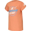 T-shirt pour enfant Babolat  Exercise Graphic Tee Boy Vibrant Orange