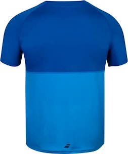 T-shirt pour enfant Babolat  Play Club Crew Neck Tee Blue 8 - 10 let