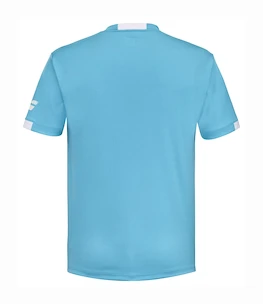 T-shirt pour enfant Babolat  Play Crew Neck Tee Boy Cyan Blue