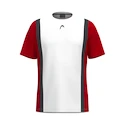 T-shirt pour enfant Head  CLUB 25 Tech T-Shirt Boys Red/White