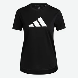 T-shirt pour femme adidas Bos Logo Tee Black/White