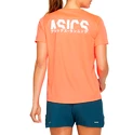 T-shirt pour femme Asics  Katakana SS Top Coral