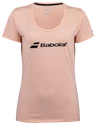 T-shirt pour femme Babolat  Exercise Babolat Tee Tropical Peach