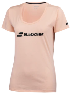 T-shirt pour femme Babolat  Exercise Babolat Tee Tropical Peach