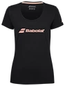 T-shirt pour femme Babolat  Exercise Babolat Tee Women Black