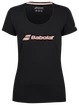 T-shirt pour femme Babolat  Exercise Babolat Tee Women Black L