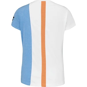 T-shirt pour femme Babolat  Play Cap Sleeve Top Women White/Blue Hthr L