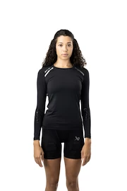 T-shirt pour femme Bauer WOMENS LS Baselayer Top Black Senior