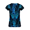 T-shirt pour femme BIDI BADU  Bella 2.0 Tech V-Neck Tee Blue