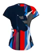 T-shirt pour femme BIDI BADU  New York 2024 Capsleeve Dark Blue/Red