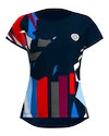 T-shirt pour femme BIDI BADU  New York 2024 Capsleeve Dark Blue/Red