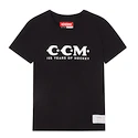 T-shirt pour femme CCM 125 Anniversary SS Tee Black