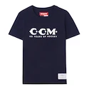 T-shirt pour femme CCM 125 Anniversary SS Tee Navy