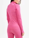 T-shirt pour femme Craft  Core Dry Active Comfort Zip Pink