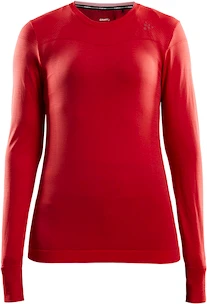 T-shirt pour femme Craft Keep WARM Fuseknit Comfort LS red