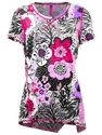 T-shirt pour femme Crazy Idea  Aloha Doodles