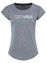 T-shirt pour femme Czech Virus  Dámské sportovní tričko Recycled šedé