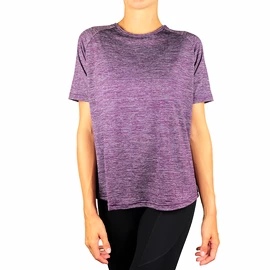 T-shirt pour femme Endurance Athlecia Pasew Melange Seamless Tee Purple