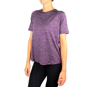 T-shirt pour femme Endurance  Athlecia Pasew Melange Seamless Tee Purple 36