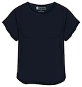 T-shirt pour femme Endurance  Lizzy Slub Midnight Blue