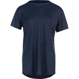 T-shirt pour femme Endurance  Lizzy Slub Midnight Blue