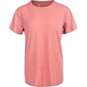 T-shirt pour femme Endurance  Lizzy Slub Pink 40