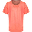 T-shirt pour femme Endurance  Q Bree Melange SS Tee Orange