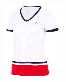 T-shirt pour femme Fila T-Shirt Elisabeth White/Fila Red