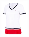 T-shirt pour femme Fila  T-Shirt Elisabeth White/Fila Red M