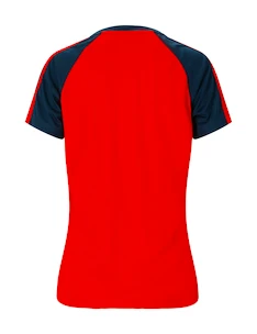 T-shirt pour femme FZ Forza  Alva W S/S Tee Fiery Red