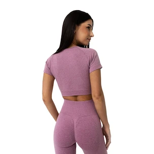 T-shirt pour femme GymBeam  FLO CropTop Violet