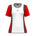 T-shirt pour femme Head  CLUB 25 TECH T-Shirt Women Red/White