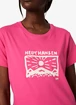 T-shirt pour femme Helly Hansen  F2F Organic Cotton T-Shirt Cascadia Pink