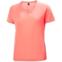 T-shirt pour femme Helly Hansen  W Verglas Pace Hot Coral