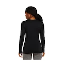 T-shirt pour femme Icebreaker Merino 200 Oasis LS Crewe Mountain Pulse Black