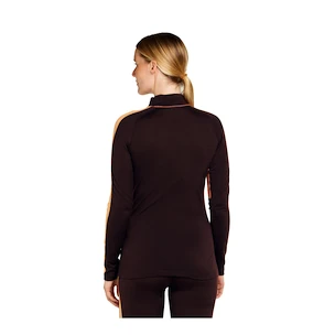 T-shirt pour femme Icebreaker Merino 200 Oasis Sonebula LS High Neck Bitterswee/Cedar/Felds/Cb