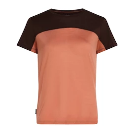 T-shirt pour femme Icebreaker Merino Cool-Lite Sphere III SS Te Colour Cedar Wood/Bittersweet/Cb