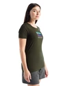 T-shirt pour femme Icebreaker  Tech Lite II SS Tee Trailhead Loden