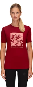 T-shirt pour femme Mammut  Core T-Shirt Blood Red