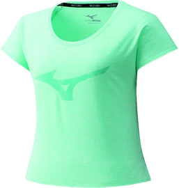 T-shirt pour femme Mizuno Core RB Graphic Tee green