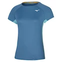 T-shirt pour femme Mizuno  Dryaeroflow Copen blue