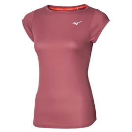 T-shirt pour femme Mizuno DryAeroFlow Tee Renaissance Rose