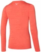 T-shirt pour femme Mizuno  Impulse Core LS Tee Living Coral