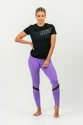 T-shirt pour femme Nebbia  FIT Activewear Functional T-shirt with Short Sleeves black