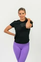 T-shirt pour femme Nebbia  FIT Activewear Functional T-shirt with Short Sleeves black