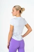 T-shirt pour femme Nebbia  FIT Activewear Functional T-shirt with Short Sleeves white