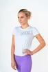 T-shirt pour femme Nebbia  FIT Activewear Functional T-shirt with Short Sleeves white