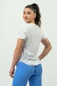 T-shirt pour femme Nebbia  FIT Activewear Functional T-shirt with Short Sleeves white